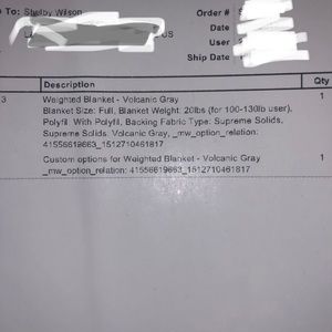 SensaCalm Weighted Blanket